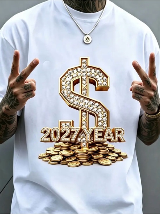 Other - Mens 2027 money t shirt size 3X
